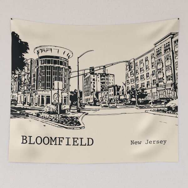 Item preview, Bloomfield New Jersey designed and sold by Lakeric Cityscapes.
