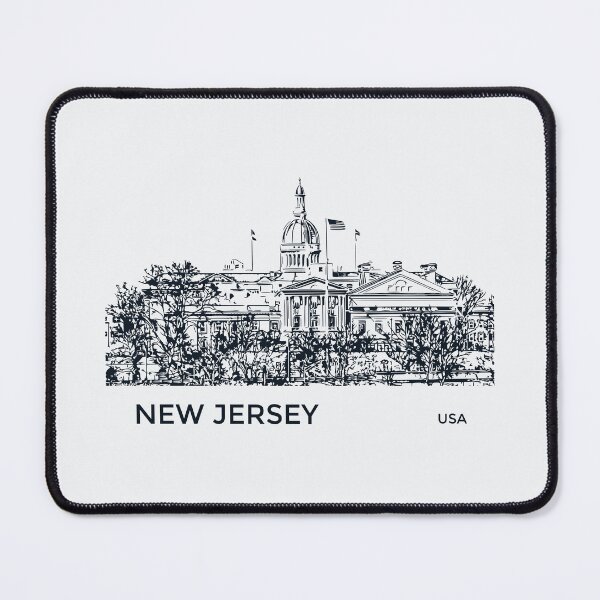Item preview, New Jersey State USA designed and sold by Lakeric Cityscapes.