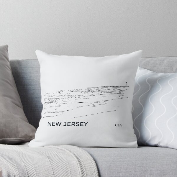 Artikelvorschau, New Jersey USA entworfen und verkauft von Lakeric Cityscapes.
