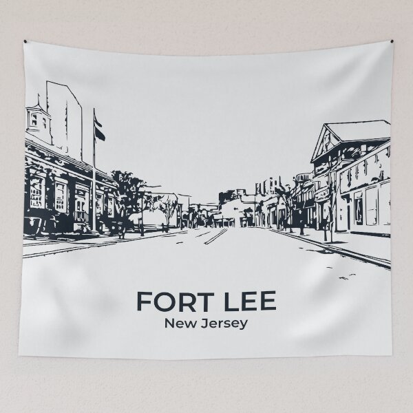 Item preview, Fort Lee - New Jersey designed and sold by Lakeric Cityscapes.