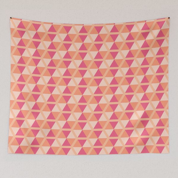 Item preview, Beautiful Orange Hex Grid - Abstract Geometric Shape Pattern  - Gift Sets For Women designed and sold by RoyalStarsPatts.