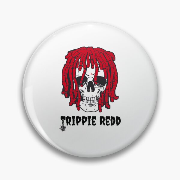 Item preview, Trippie Redd Skull Dreads  Dark Rap Fan Art designed and sold by ftamwb.