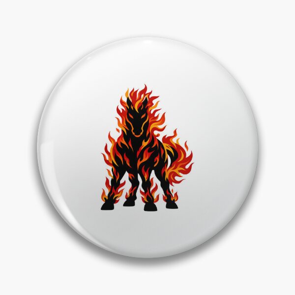 Item preview, Shadow Flame Fire Horse designed and sold by Vendeloc.