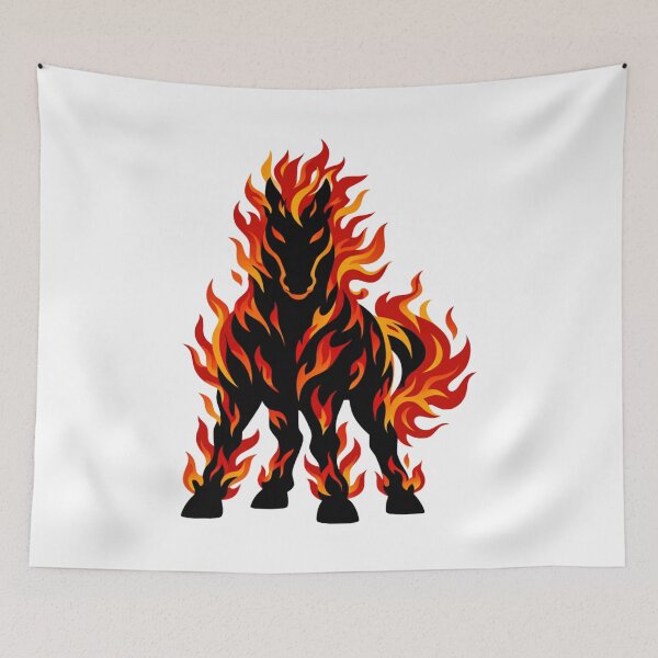 Item preview, Shadow Flame Fire Horse designed and sold by Vendeloc.