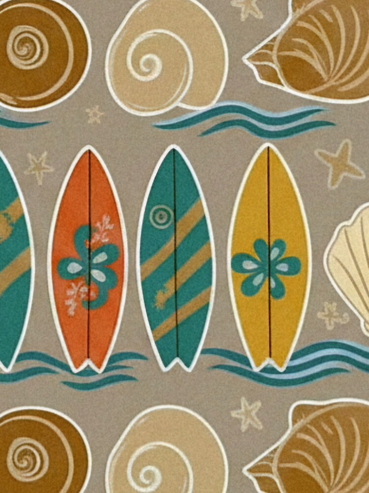 Thumbnail 4 of 4, iPhone Case, Beach Pattern designed and sold by SaltCraft.