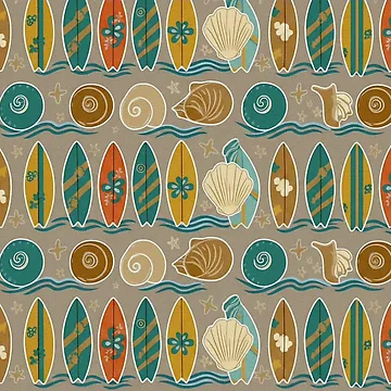 Artwork thumbnail, Beach Pattern by SaltCraft