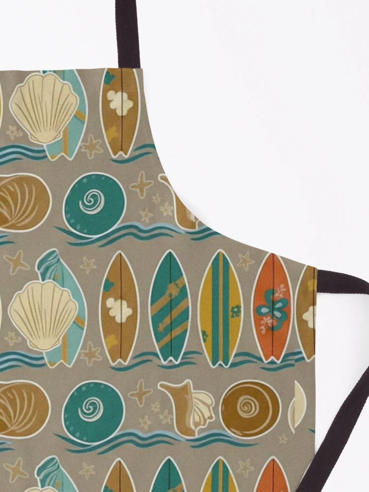 Thumbnail 3 of 6, Apron, Beach Pattern designed and sold by SaltCraft.