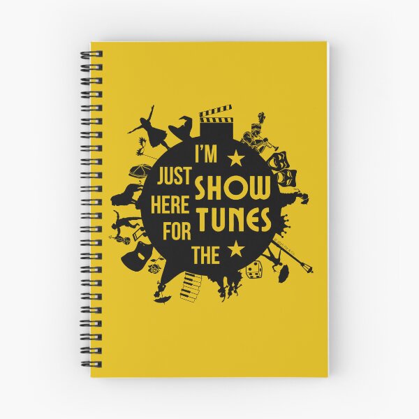 Item preview, I'm Just Here for The Showtunes - Black/White designed and sold by Flit & Co..