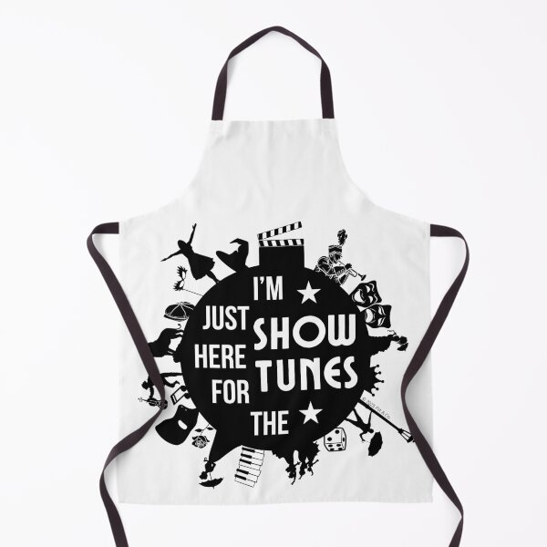 Item preview, I'm Just Here for The Showtunes - Black/White designed and sold by Flit & Co..
