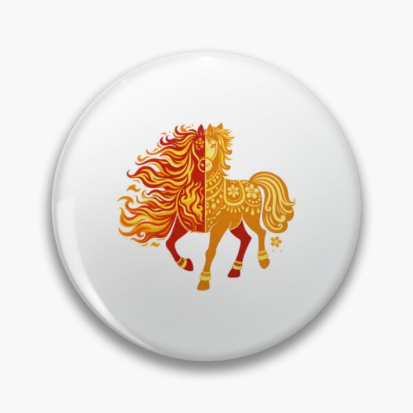 Item preview, Dual Flame Harmony Fire Horse designed and sold by Vendeloc.