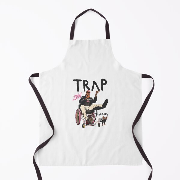 Item preview, 2 chainz Trap King Wheelchair – Bold Hip Hop Illustration designed and sold by ftamwb.