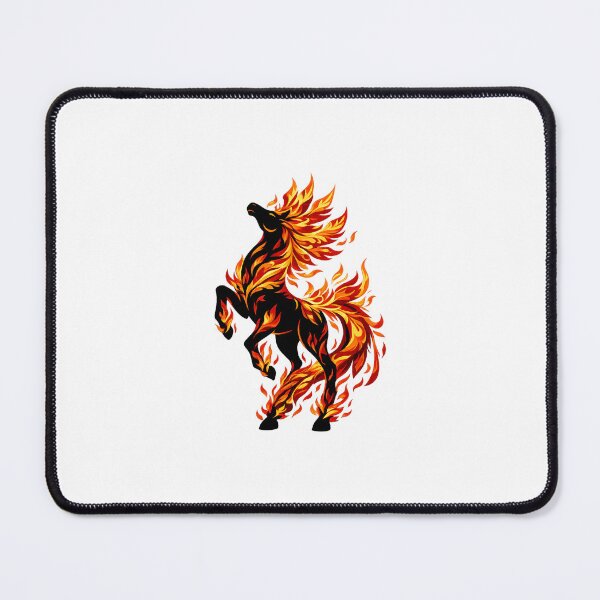 Item preview, Inferno Rearing Fire Horse designed and sold by Vendeloc.