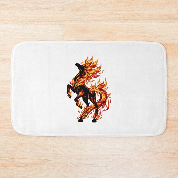 Item preview, Inferno Rearing Fire Horse designed and sold by Vendeloc.