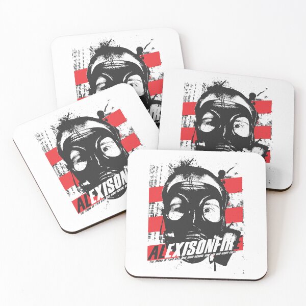 Item preview, Alexisonfire Mask Post Hardcore Graphic Art designed and sold by ftamwb.