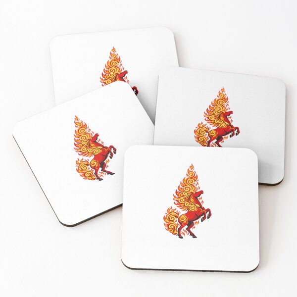 Item preview, Auspicious Fire Horse Ascension designed and sold by Vendeloc.
