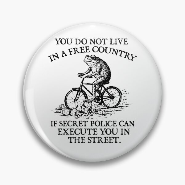 Item preview, Frog ABOLISH ICE : You do not live in a free country if secret police can execute you in the street designed and sold by RandyHaskins.