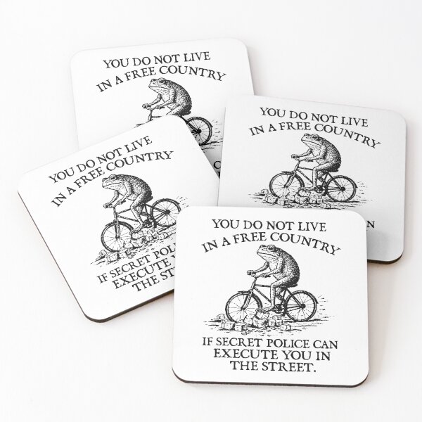 Item preview, Frog ABOLISH ICE : You do not live in a free country if secret police can execute you in the street designed and sold by RandyHaskins.