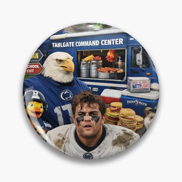 Item preview, Penn State Nittany Lions Funny Football Refrigerator Magnet designed and sold by PhilsEmporium.