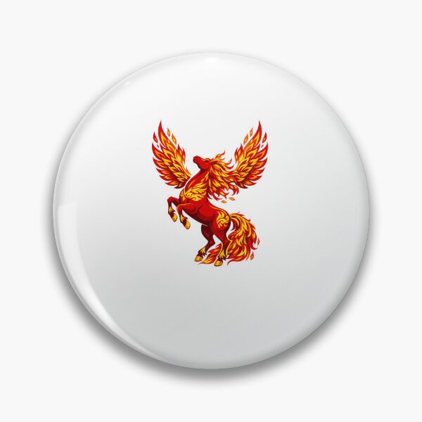 Item preview, Ascendant Winged Fire Horse designed and sold by Vendeloc.