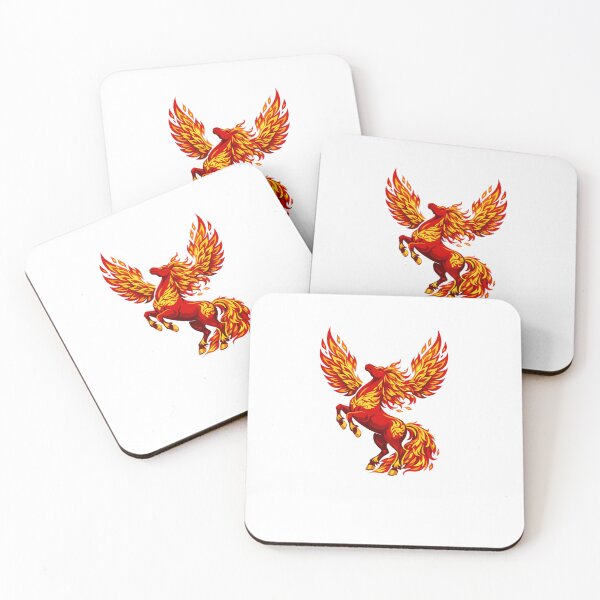 Item preview, Ascendant Winged Fire Horse designed and sold by Vendeloc.