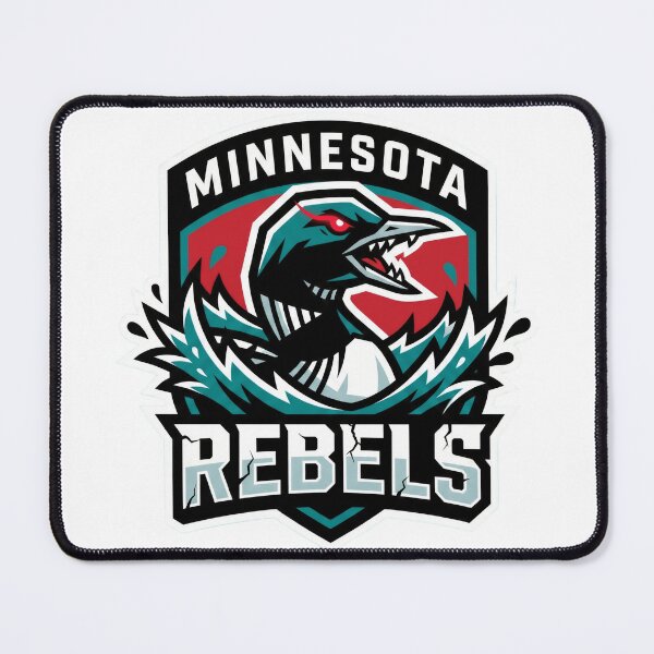 Item preview, Minnesota Rebels - Angry Loon Mascot designed and sold by The Grumpy Pet Club.