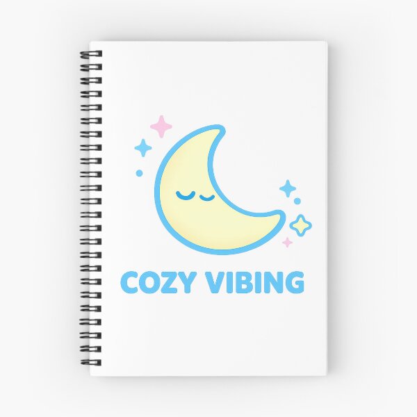 Item preview, Cozy Vibing – Cute Kawaii Sleepy Moon With Stars designed and sold by ImagenFusionP.