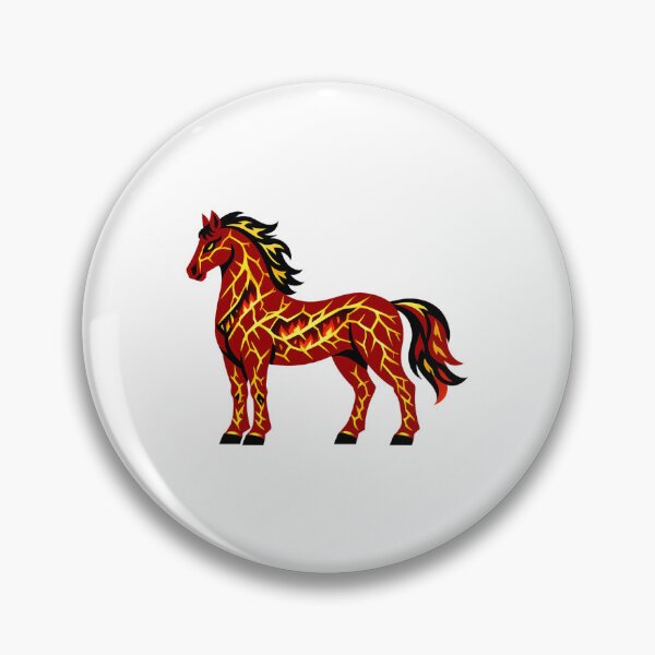 Item preview, Molten Fire Horse Zodiac designed and sold by Vendeloc.