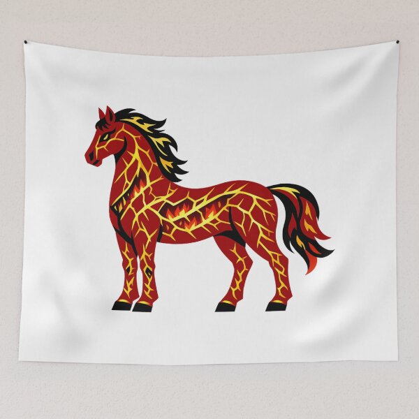 Item preview, Molten Fire Horse Zodiac designed and sold by Vendeloc.