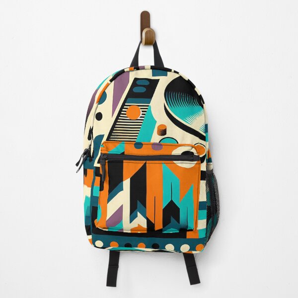 Item preview, Memphis Turntable Abstract Geometric Pattern designed and sold by InkSmithery.