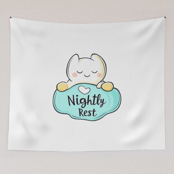 Item preview, Cute Sleepy Character Nightly Rest Bedtime designed and sold by FWLKIT.