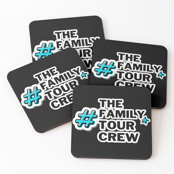 Item preview, The Family Tour Crew – Retro Carnival Tour Family designed and sold by ChameraDesign.