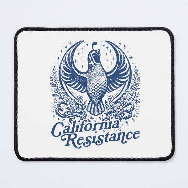 Item preview, California Quail Resistance Symbol - Antifa - NO ICE designed and sold by RandyHaskins.