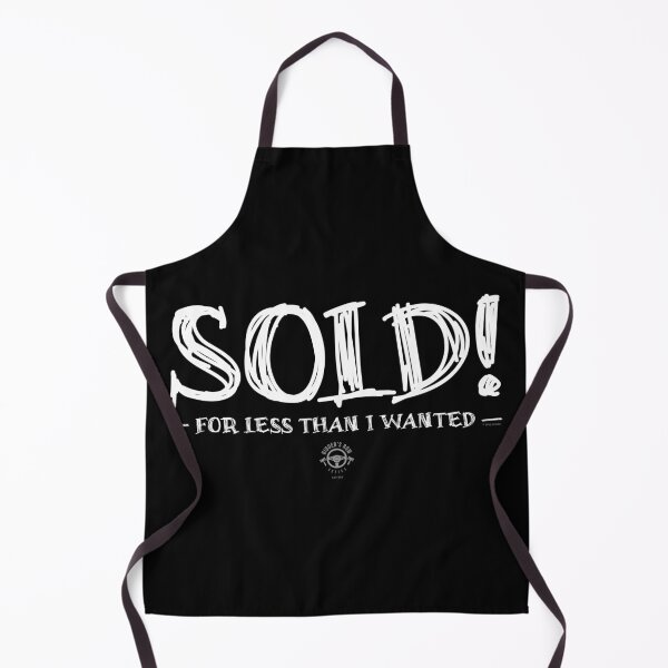 Item preview, Sold for Less Than I Wanted – Auction Seller Humor designed and sold by Automotive Art by Greg.