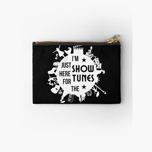 Item preview, I'm Just Here for The Showtunes - White/Black designed and sold by Flit & Co..