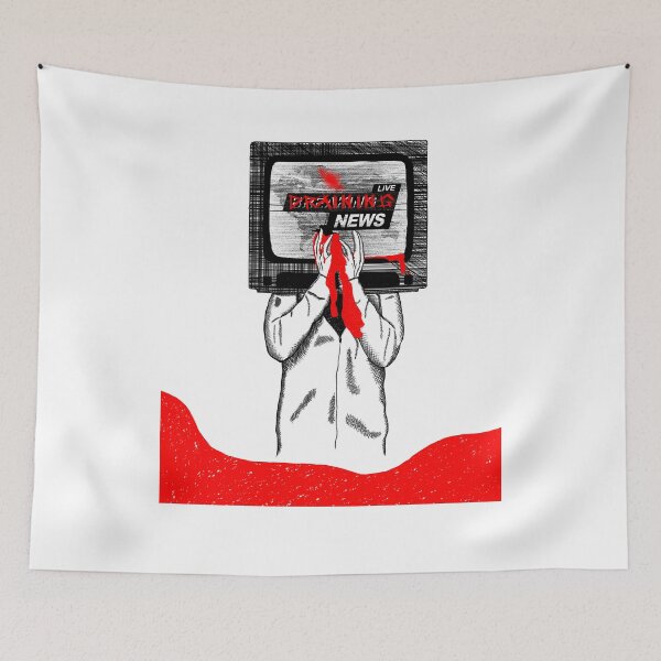 Item preview, Draining News (black) designed and sold by MB-Graphix.
