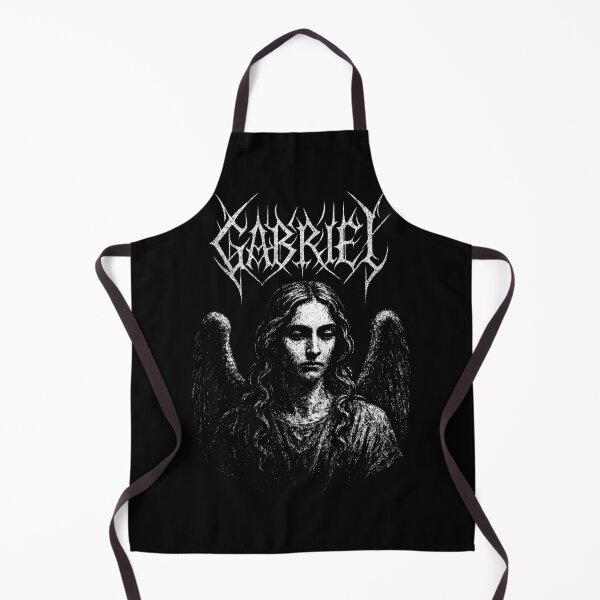 Item preview, Archangel Gabriel Dark Gothic Portrait designed and sold by Mortisigil.