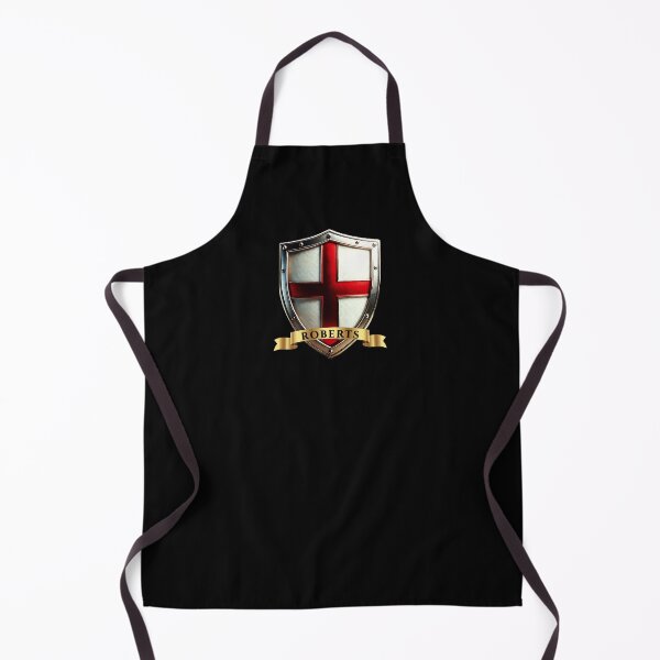 Item preview, Roberts English Shield  St George Cross with Bold Name Banner designed and sold by Highlandkings.