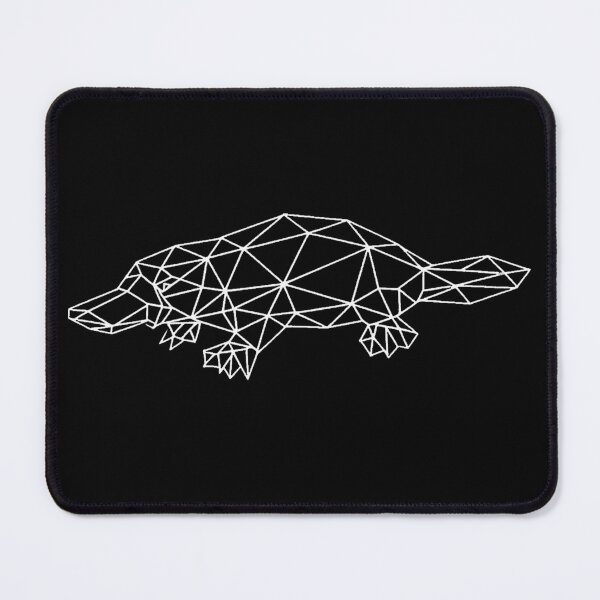 Item preview, Light Geometric Platypus for dark backgrounds designed and sold by WhiskerAccords.
