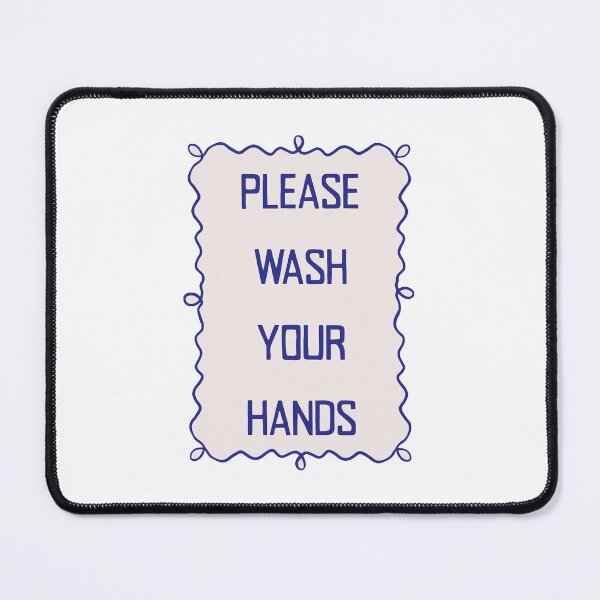 Item preview, Please Wash Your Hands daily habit reminder designed and sold by JonesFlora2025.