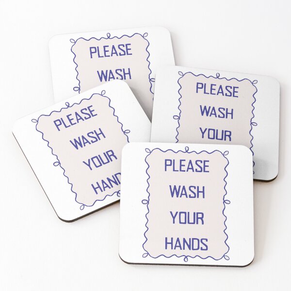 Item preview, Please Wash Your Hands daily habit reminder designed and sold by JonesFlora2025.