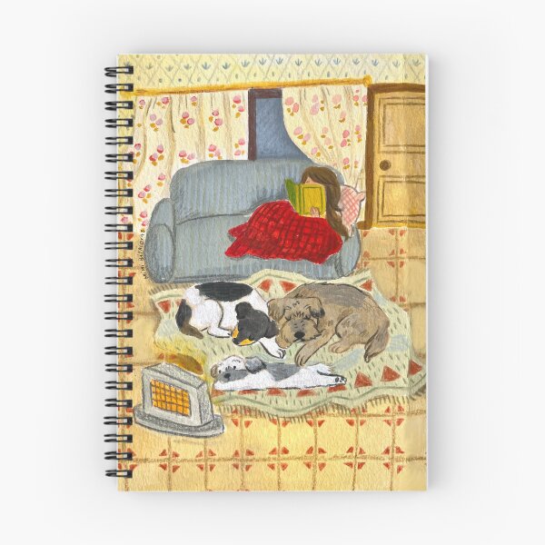 Item preview, Illustration: seeking warmth together designed and sold by mimi bitácoras .