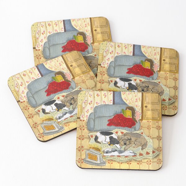 Item preview, Illustration: seeking warmth together designed and sold by mimi bitácoras .