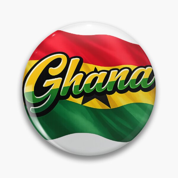 Item preview, Ghana Flag Design – Ghanaian Pride Script Typography designed and sold by GarnerSupplyCo.