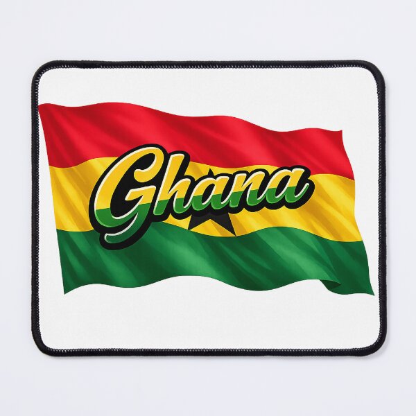 Item preview, Ghana Flag Design – Ghanaian Pride Script Typography designed and sold by GarnerSupplyCo.