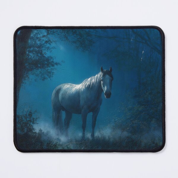 Item preview, Blue Horse AI Art designed and sold by WinnieLiu-GenerativeArt.