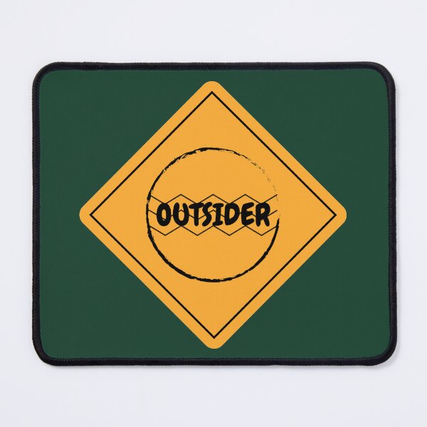 Aperçu de l'œuvre Outsider – Minimalist Graphic Sign créée et vendue par NOXSCORP.
