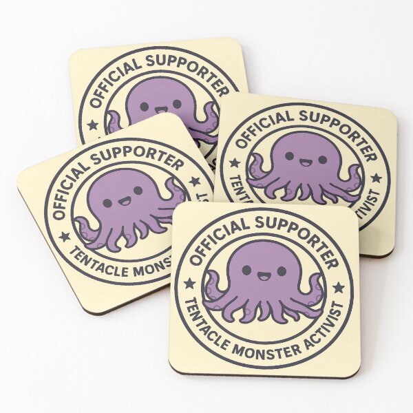 Item preview, Tentacle Monster Activist – XL Badge Edition designed and sold by SachaMuru.