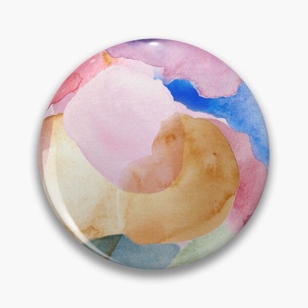Item preview, Vibrant Watercolor Dreams - Abstract Color Blobs designed and sold by LoopyStudio.