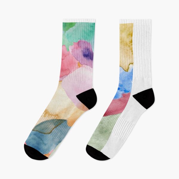 Item preview, Vibrant Watercolor Dreams - Abstract Color Blobs designed and sold by LoopyStudio.