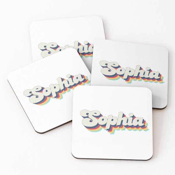 Item preview, Retro Name Art (Sophia) designed and sold by Made by Marley.